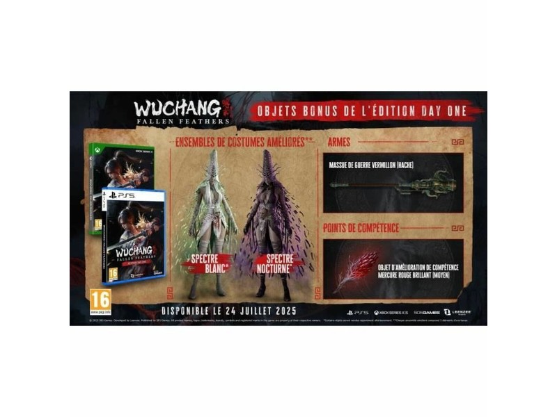 Видеоигра Xbox Series X Just For Games Wuchang: Fallen Feathers NaN –  BB Приключение