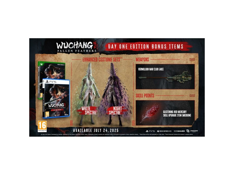 Видеоигра Xbox Series X Just For Games Wuchang: Fallen Feathers NaN –  BB Приключение