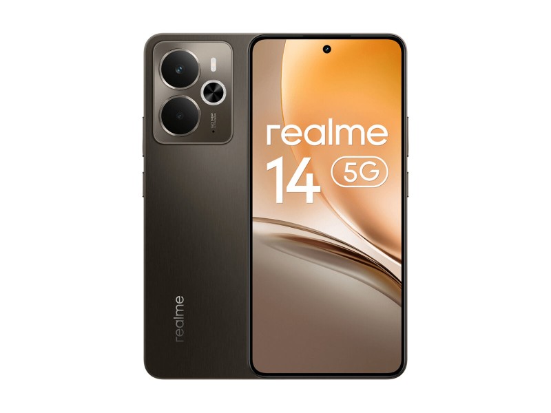 Смартфони Realme Realme 14 5G 6,67 Octa Core 8 GB RAM 256 GB Кафяв NaN –  BB Безплатни телефони и смартфони