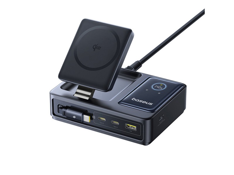 USB Зарядно за Десктоп Baseus P10170902123-00 Черен NaN –  BB Мрежови зарядни