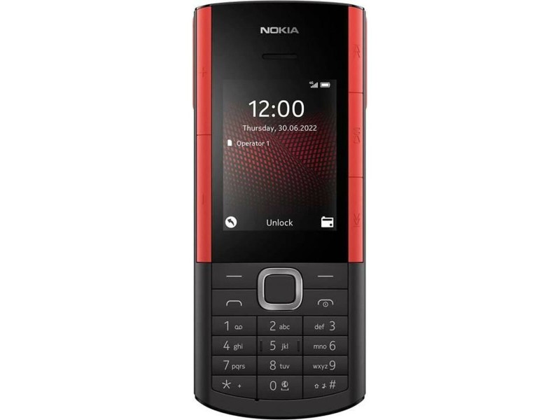 Мобилен телефон за по-възрастни хора Nokia Черен 128 GB RAM 2,4 4G/LTE NaN –  BB Големи ключови мобилни телефони