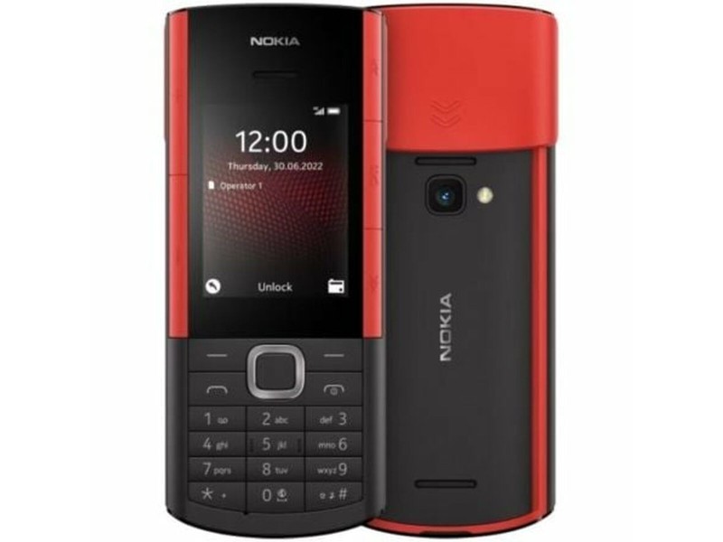 Мобилен телефон за по-възрастни хора Nokia Черен 128 GB RAM 2,4 4G/LTE NaN –  BB Големи ключови мобилни телефони