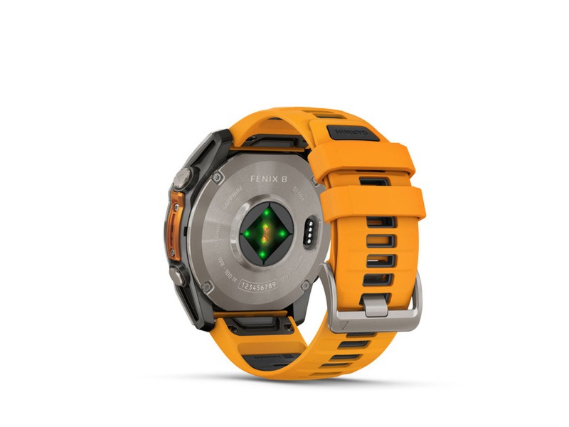 Смарт часовник GARMIN 010-02905-11 Черен Оранжев Титанов 1,4 51 mm Ø 50 mm NaN –  BB Умни часовници