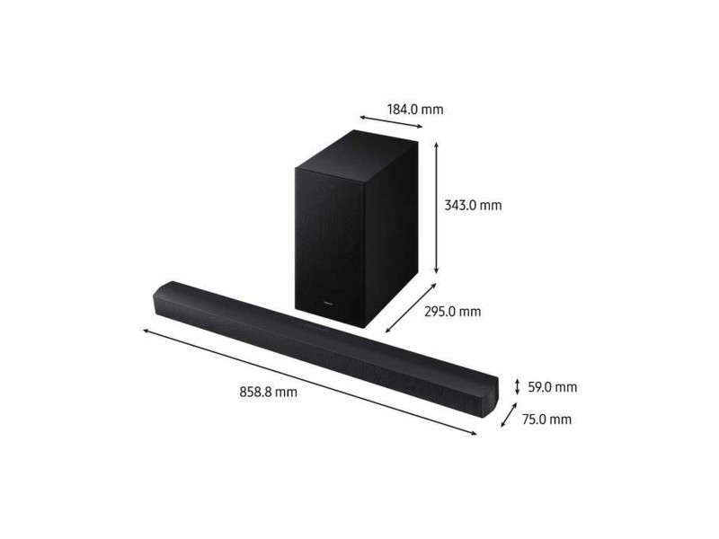Soundbar система Samsung Черен NaN –  BB Звукови ленти