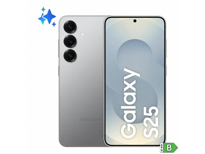 Смартфони Samsung GALAXY S25 6,2 Qualcomm Snapdragon 8 Elite 12 GB RAM 512 GB Сребрист NaN –  BB Безплатни телефони и смартфони
