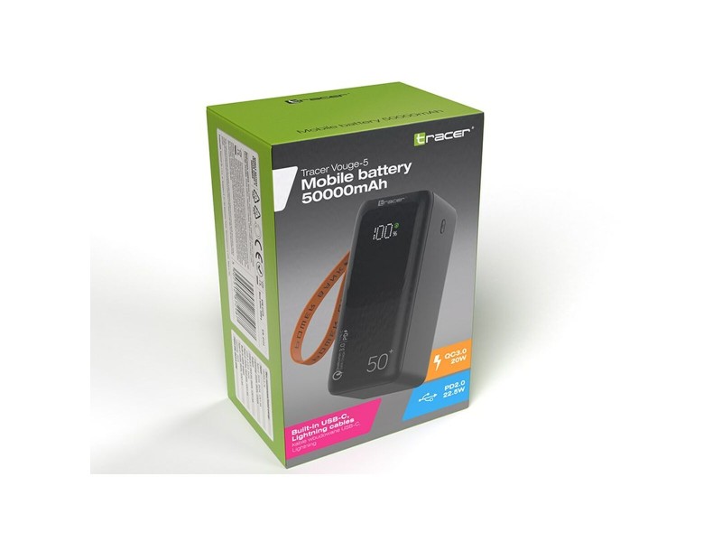 Powerbank Tracer TRABAT47370 NaN –  BB Преносими зарядни устройства