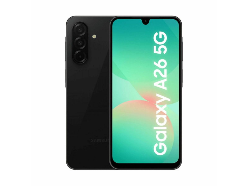 Смартфони Samsung Galaxy A26 5G A266 6,7 Octa Core 8 GB RAM 256 GB Черен NaN –  BB Безплатни телефони и смартфони
