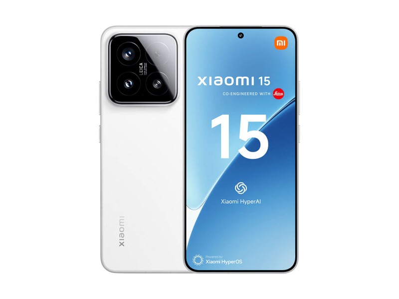 Смартфони Xiaomi Xiaomi 15 5G 6,36 Octa Core 12 GB RAM 256 GB Бял NaN –  BB Безплатни телефони и смартфони