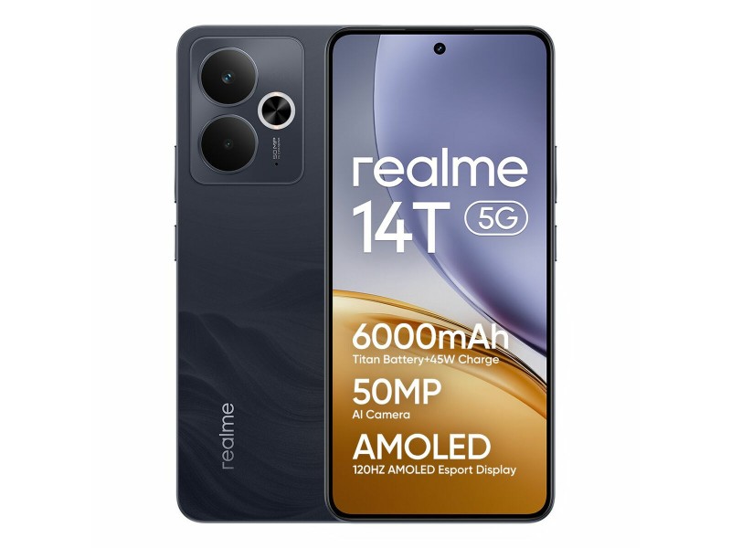Смартфони Realme RMX5078-BLACK 6,67 Octa Core 8 GB RAM 256 GB Черен NaN –  BB Безплатни телефони и смартфони
