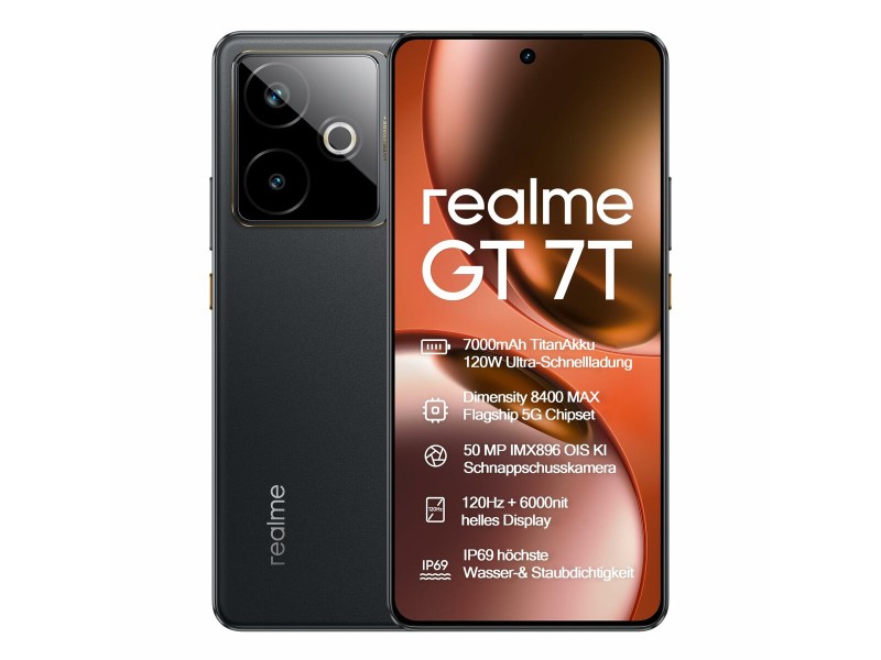 Смартфони Realme 631002003276 6,8 Octa Core 12 GB RAM 512 GB Черен NaN –  BB Безплатни телефони и смартфони