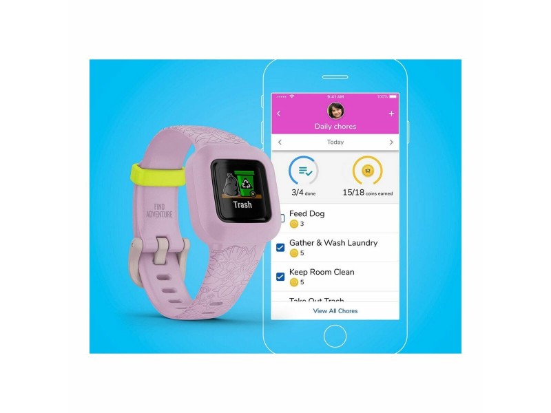 Гривна за активност GARMIN 010-02441-01 Розов NaN –  BB Умни часовници