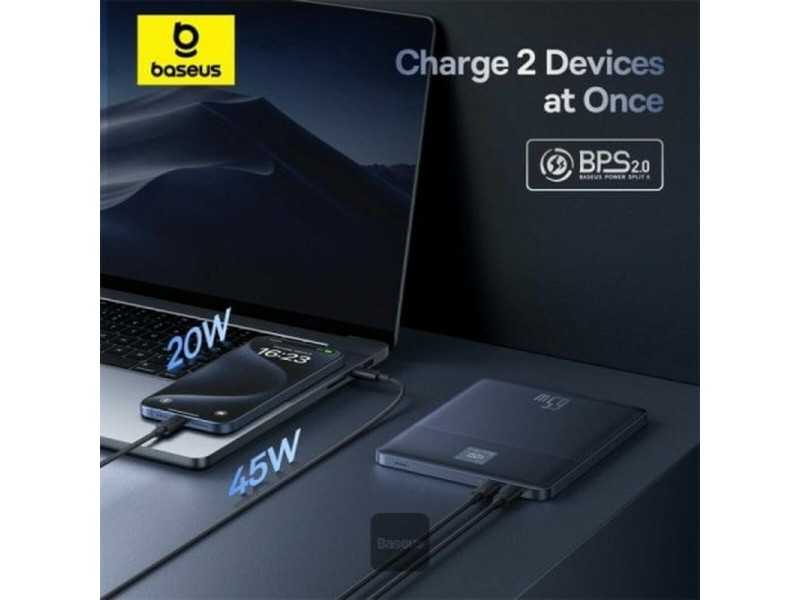 Powerbank Baseus P10063801S13-00 Сребрист NaN –  BB Преносими зарядни устройства