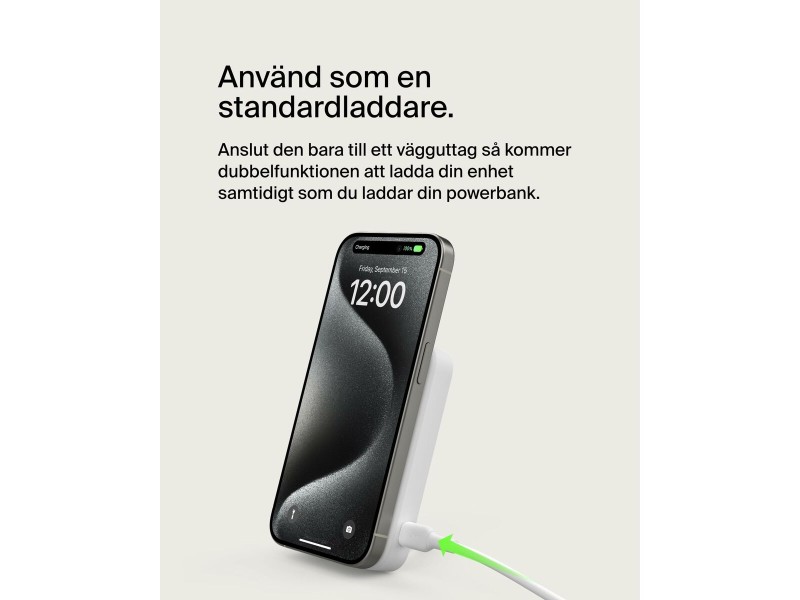 Батерия за лаптоп Belkin BPD007BTWH Бял NaN –  BB Преносими зарядни устройства