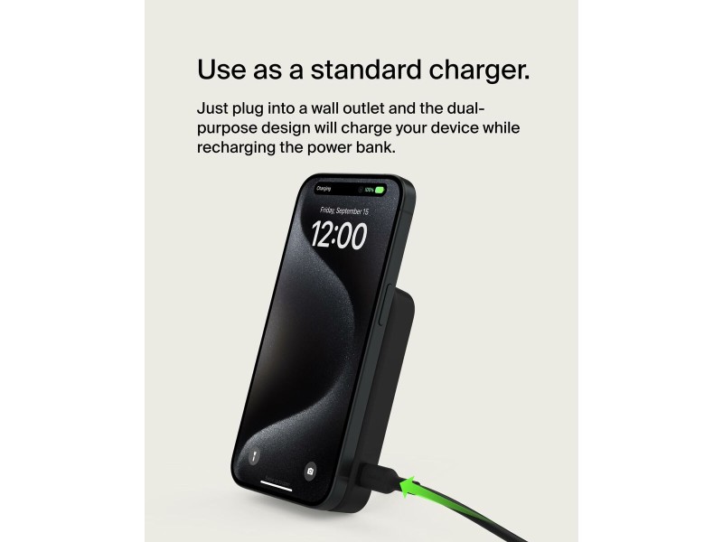 Батерия за лаптоп Belkin BPD007BTBK Черен NaN –  BB Преносими зарядни устройства
