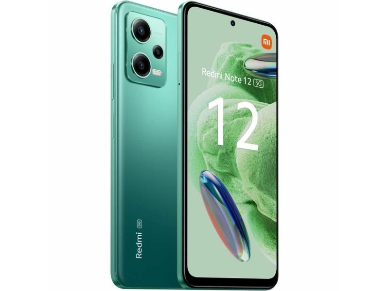 Смартфони Xiaomi Note 12 5G 6,67 Octa Core 4 GB RAM 128 GB Зелен NaN –  BB Безплатни телефони и смартфони