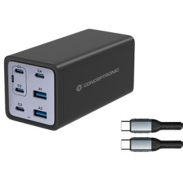 Зарядно за стена Conceptronic 120551003101 Черен 200 W (1 броя)