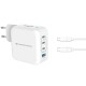 Зарядно за стена Conceptronic 120550803101 Бял 100 W NaN –  BB Мрежови зарядни