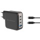 Зарядно за стена Conceptronic 120550903101 Черен 100 W NaN –  BB Мрежови зарядни