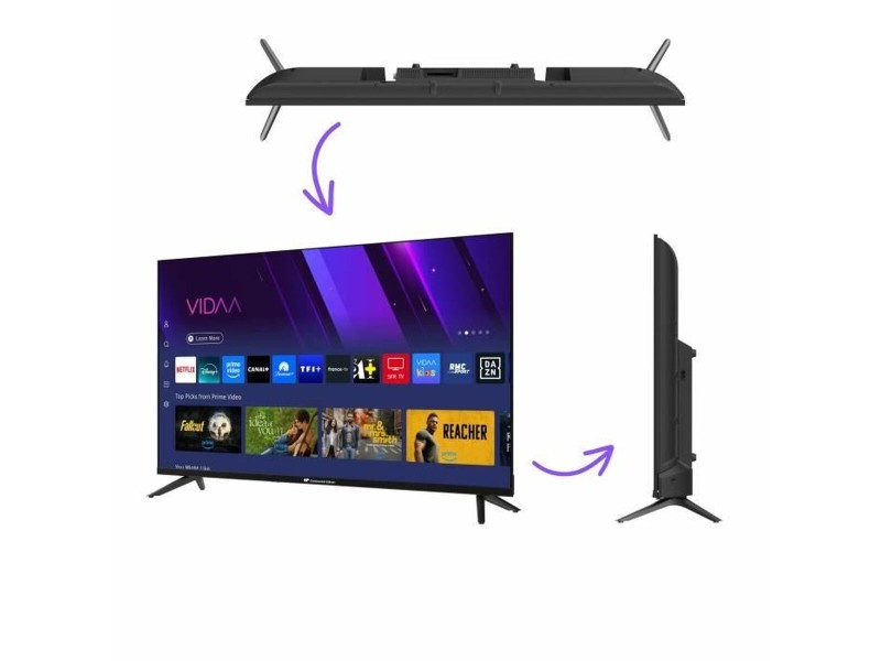 Смарт телевизор Continental Edison CELED40SVFHD25B6 Full HD 40 LED HDR10 HD FullArray NaN –  BB Телевизори