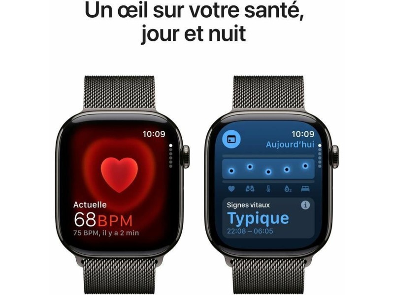 Смарт часовник Apple Apple Watch Series 10 46 mm 1,95 Сив Ø 46 mm NaN от | techMAG.bg Смарт часовник Apple Apple Watch Series 10 46 mm 1,95 Сив Ø 46 mm NaN – BB Умни часовници