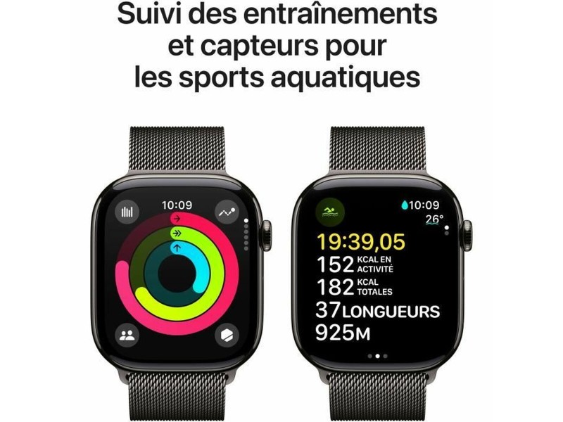 Смарт часовник Apple Apple Watch Series 10 46 mm 1,95 Сив Ø 46 mm NaN от | techMAG.bg Смарт часовник Apple Apple Watch Series 10 46 mm 1,95 Сив Ø 46 mm NaN – BB Умни часовници