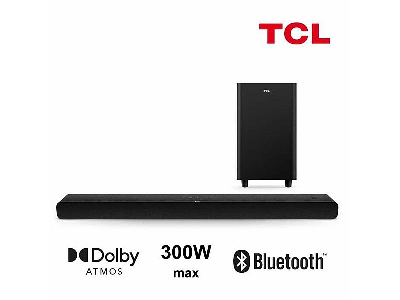 Soundbar система TCL Черен 300 W NaN –  BB Звукови ленти