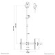 Поставка за монитор Neomounts CL35-440BL16L 70 37 50 kg NaN –  BB Стойки за телевизор за стена