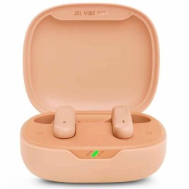 Безжични Слушалки с Кутия за Зареждане JBL Vibe Flex Бежов