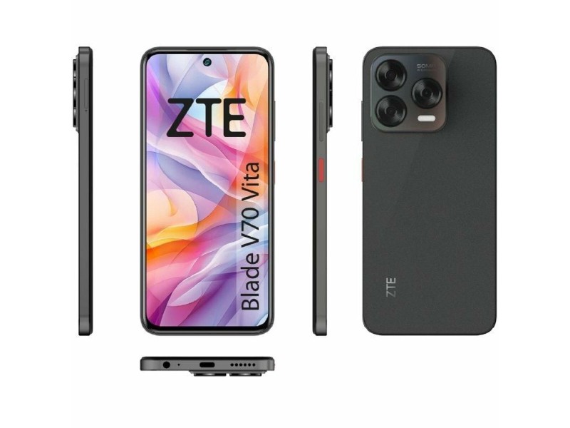 Смартфони ZTE Blade V70 Vita Octa Core 8 GB RAM 256 GB Сив 6,7 NaN –  BB Безплатни телефони и смартфони