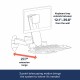 Поставка за телевизор Ergotron 45-230-200 24 8 kg NaN –  BB Стойки за телевизор за стена