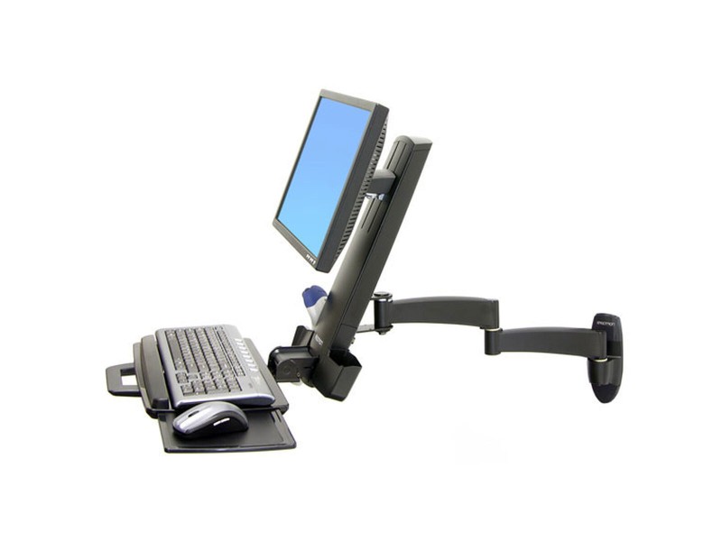Поставка за телевизор Ergotron 45-230-200 24 8 kg NaN –  BB Стойки за телевизор за стена