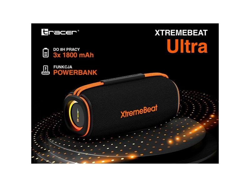Преносими блутут колони Tracer XtremeBeat Ultra Черен 25 W NaN –  BB Преносими Bluetooth високоговорители