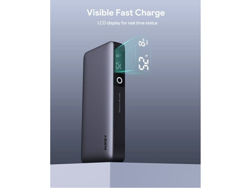 Powerbank Aukey PB-Y43 Черен 20000 mAh NaN –  BB Преносими зарядни устройства