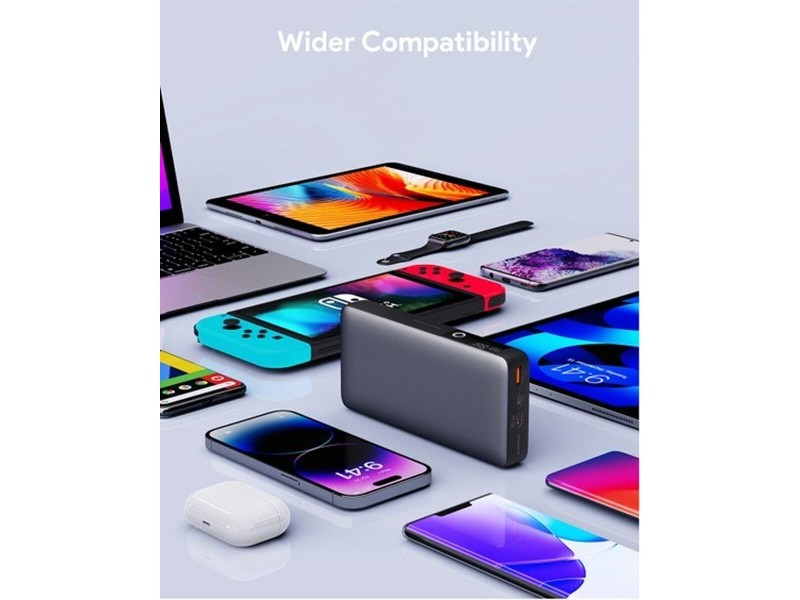 Powerbank Aukey PB-Y43 Черен 20000 mAh NaN –  BB Преносими зарядни устройства