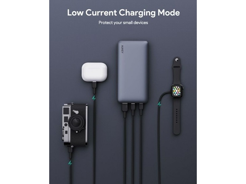 Powerbank Aukey PB-Y43 Черен 20000 mAh NaN –  BB Преносими зарядни устройства