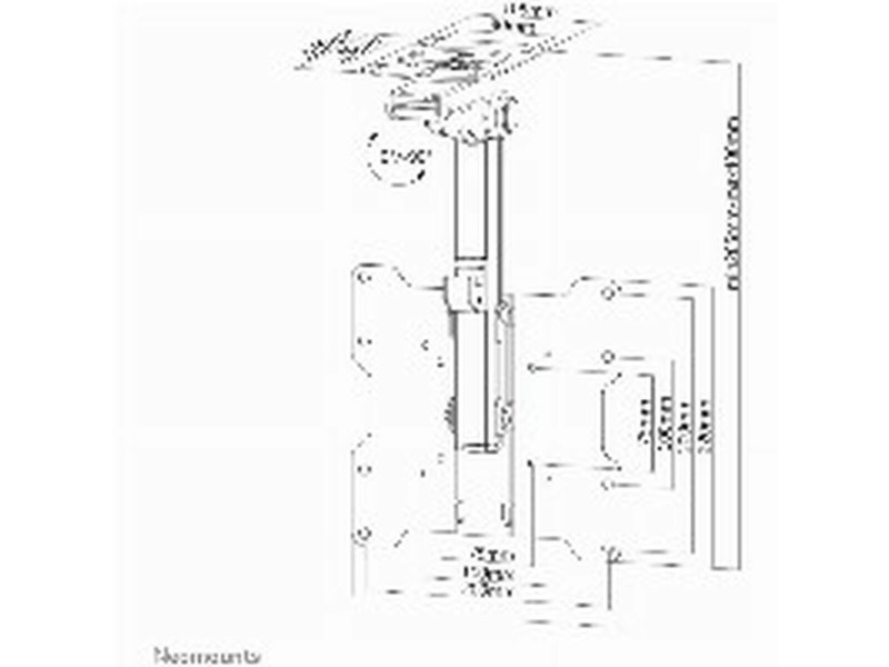 Поставка за телевизор Neomounts FPMA-C020BLACK 10 40 20 kg NaN –  BB Стойки за телевизор за стена