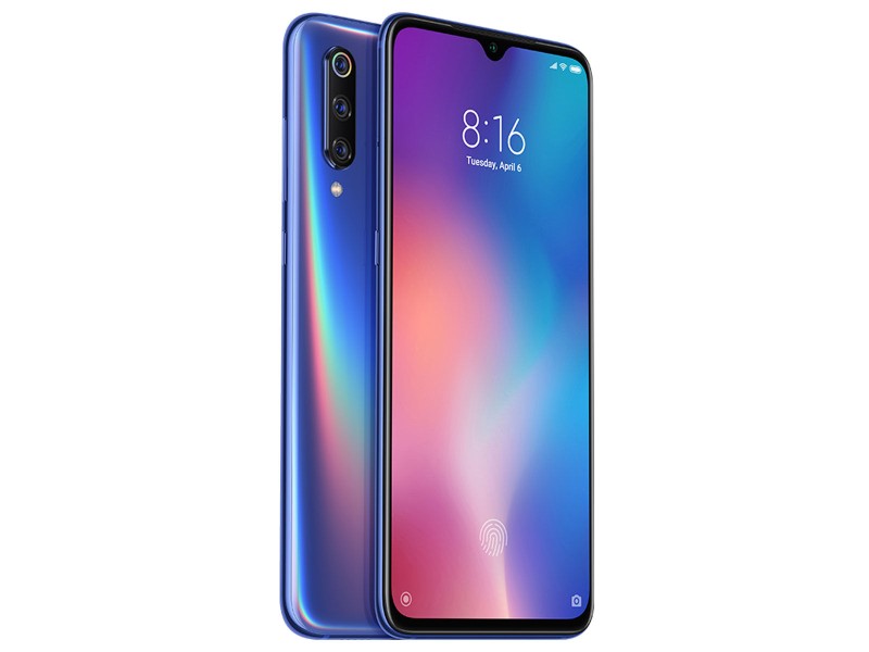 Смартфони Xiaomi Mi 9 6,39 AMOLED Octa Core 6 GB RAM 64 bits 6 GB RAM 128 GB Син Черен NaN –  BB Безплатни телефони и смартфони