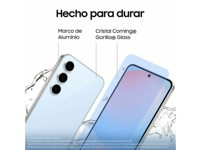 Смартфони Samsung Galaxy S24 FE 5G 6,7 8 GB RAM 256 GB Зелен NaN –  BB Безплатни телефони и смартфони