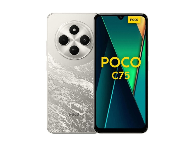 Смартфони Xiaomi POCO C75 6,88 Octa Core 6 GB RAM 128 GB Злато NaN –  BB Безплатни телефони и смартфони
