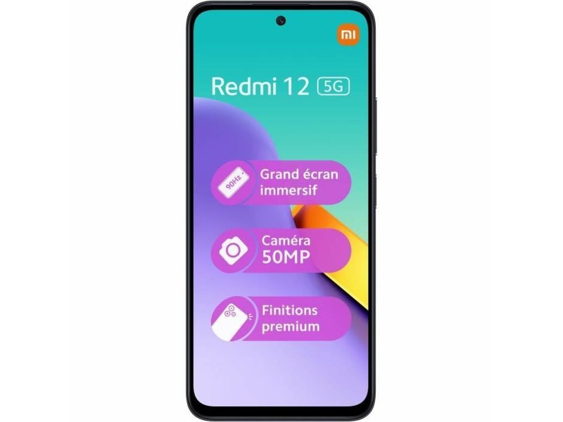 Смартфони Xiaomi REDMI 12 5G 4-128 BK 6,8 6,79 Octa Core 4 GB RAM 128 GB Черен NaN –  BB Безплатни телефони и смартфони