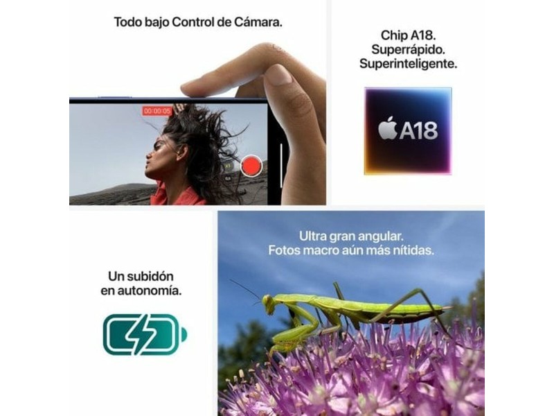 Смартфони Apple iPhone 16 Plus 6,7 512 GB Черен NaN –  BB Безплатни телефони и смартфони