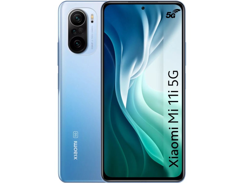 Смартфони Xiaomi Mi 11i 6,67 QUALCOMM SNAPDRAGON 888 8 GB RAM 256 GB Син NaN –  BB Безплатни телефони и смартфони