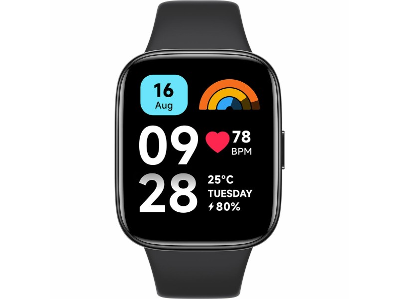 Смарт часовник Xiaomi Redmi Watch 3 Active 46 mm Черен 1,83 NaN –  BB Умни часовници