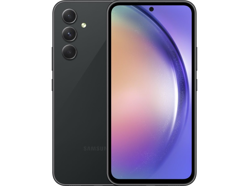 Смартфони Samsung Galaxy A54 5G A546B 6,4 8 GB RAM 128 GB Черен Сив Стомана NaN –  BB Безплатни телефони и смартфони