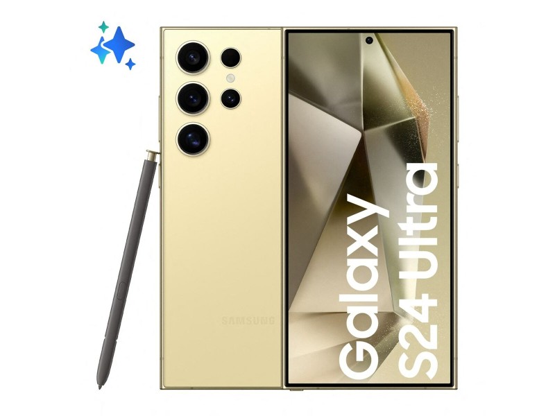 Смартфони Samsung Galaxy S24 Ultra 6,8 1 GB RAM 12 GB RAM 512 GB Жълт NaN –  BB Безплатни телефони и смартфони