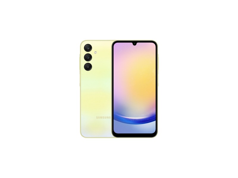 Смартфони Samsung Galaxy A25 6,5 6 GB RAM 128 GB Жълт Черен NaN –  BB Безплатни телефони и смартфони
