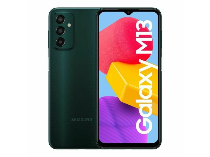 Смартфони Samsung Galaxy M13 6,6 Octa Core 4 GB RAM 128 GB Зелен NaN –  BB Безплатни телефони и смартфони