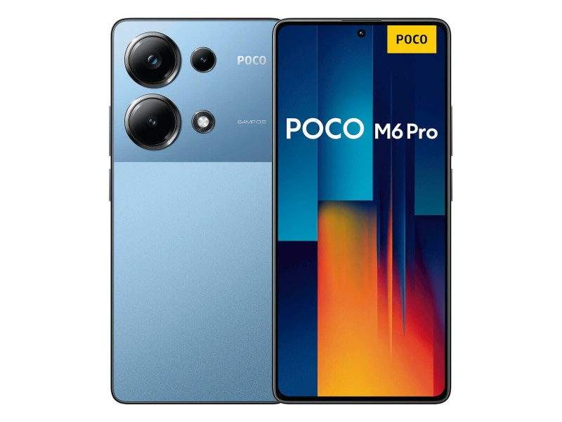 Смартфони Xiaomi Poco M6 Pro 6,67 8 GB RAM 256 GB Син NaN –  BB Безплатни телефони и смартфони