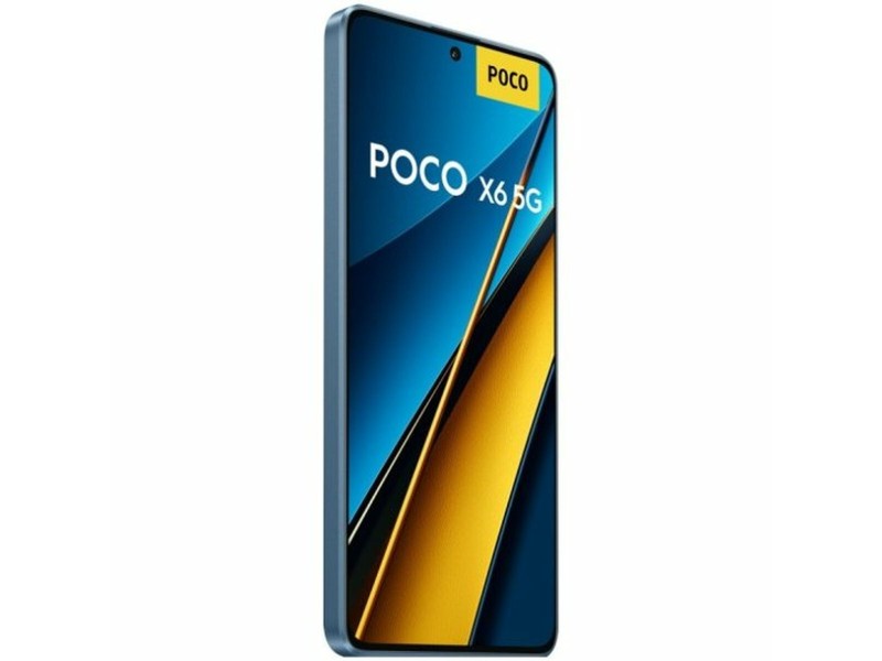 Смартфони Poco X6 6,67 8 GB RAM 256 GB Син NaN –  BB Безплатни телефони и смартфони