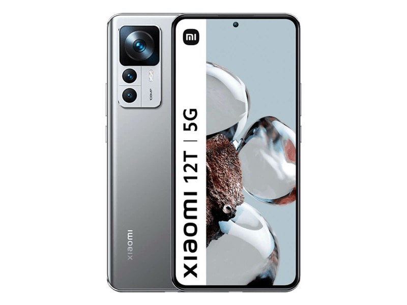 Смартфони Xiaomi 12T 6,67 8 GB RAM 256 GB Сребрист NaN –  BB Безплатни телефони и смартфони